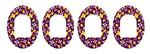 Purple Floral Pod Patch Tape - Pump Peelz