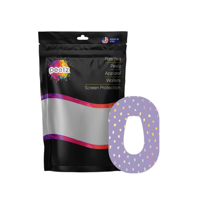 Purple Pastel Dexcom G6 Patch Tape - Pump Peelz