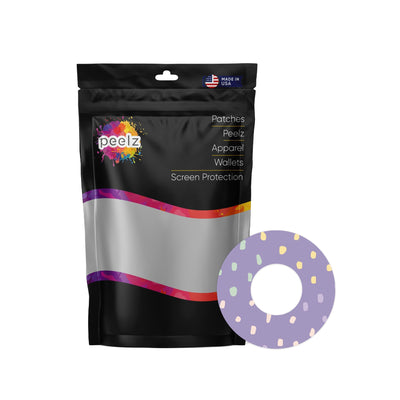 Purple Pastel Patch  Tape Designed for the FreeStyle Libre 2