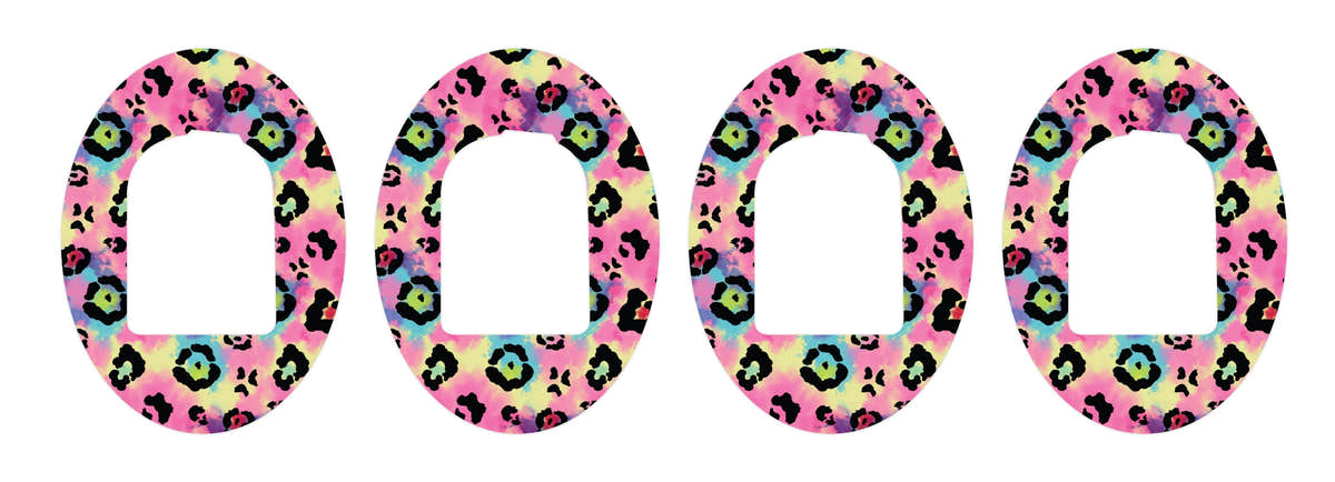 Rainbow Leopard Pod Patch Tape - Pump Peelz