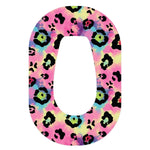 Rainbow Leopard Dexcom G6 Patch Tape - Pump Peelz