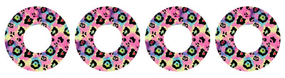 Rainbow Leopard for Patch  Freestyle Libre and Universal Infusion Set Tape
