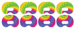 Rainbow Tie Dye Medtronic Guardian Connect Patch Tape - Pump Peelz
