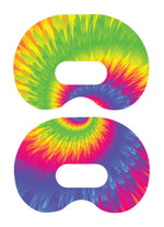 Rainbow Tie Dye Medtronic Guardian Connect Patch Tape - Pump Peelz