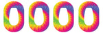 Rainbow Tie Dye Dexcom G6 Patch Tape - Pump Peelz