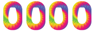 Rainbow Tie Dye Dexcom G6 Patch Tape - Pump Peelz