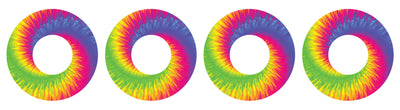 Rainbow Tie Dye Patch  Tape Designed for the FreeStyle Libre 2