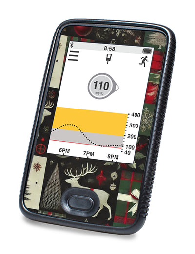 Reindeer Paper Sticker for DEXCOM G6 Touchscreen Receiver