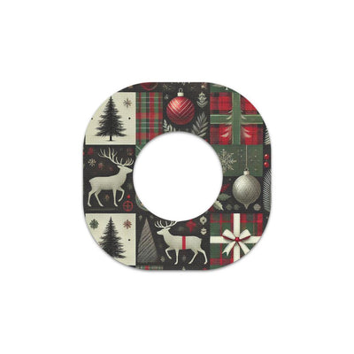 Reindeer Paper Dexcom G7 and Stelo Patch Tape - Pump Peelz