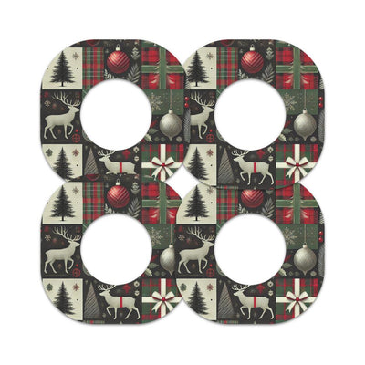 Reindeer Paper Dexcom G7 and Stelo Patch Tape - Pump Peelz