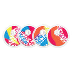 Retro Malibu Sticker Designed for the FreeStyle Libre 3 Plus & Lingo  Sensor