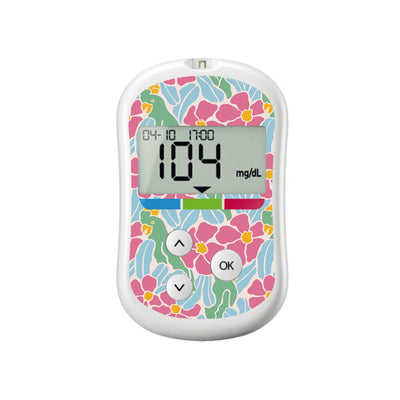 Retro Parrots for OneTouch Verio Flex Glucometer