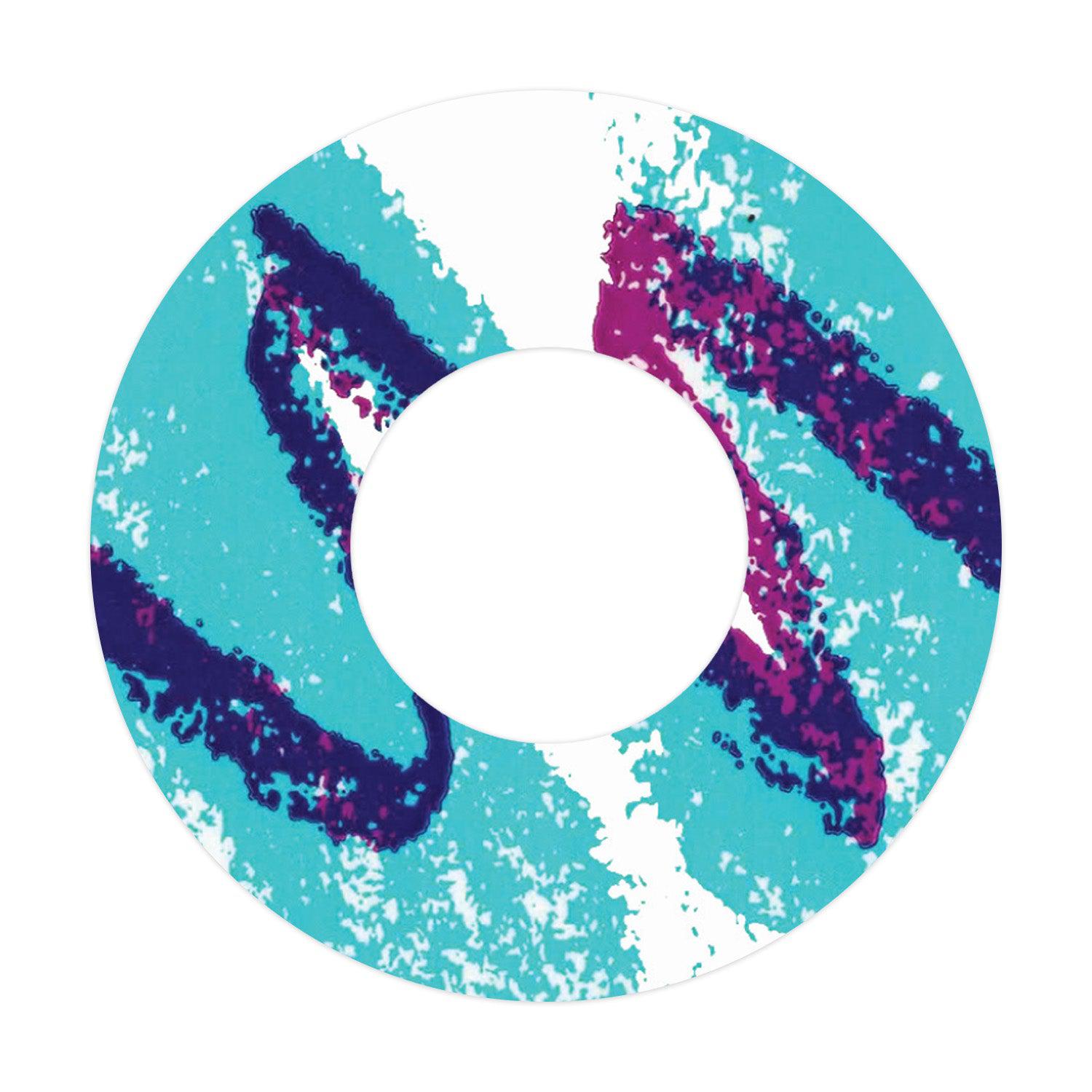 Retro Quench Patch  Tape Designed for the FreeStyle Libre 2