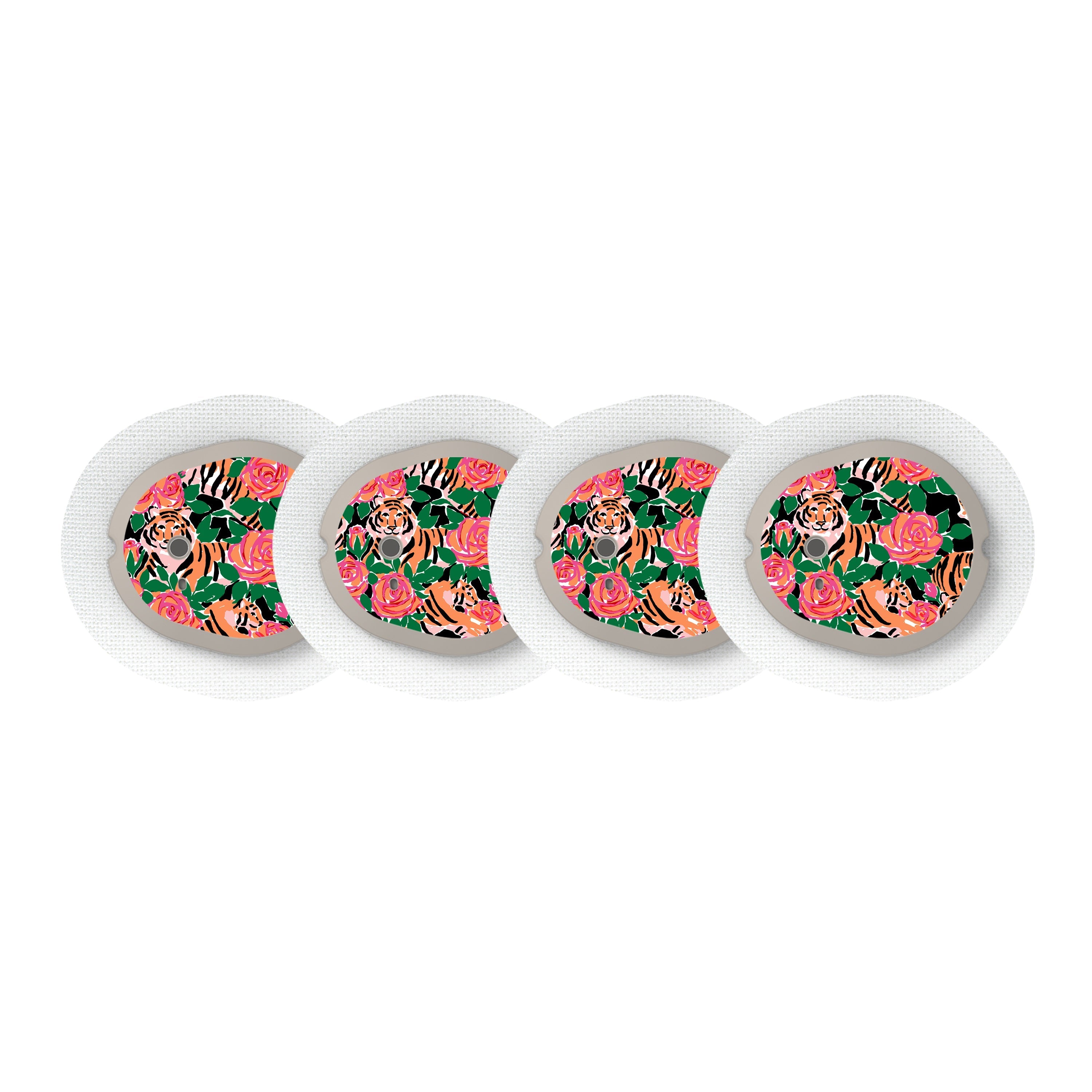 Rosey Tigers Designed for the DEXCOM G7 and Stelo Transmitter