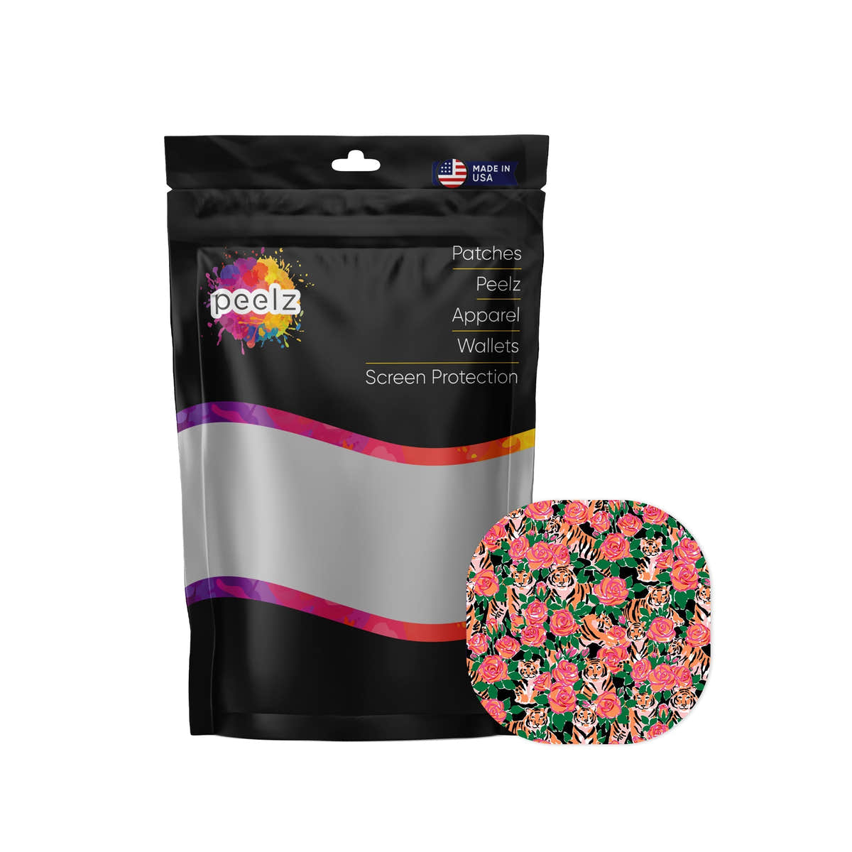 Rosey Tigers Overpatch Tape - Pump Peelz