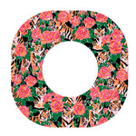 Rosey Tigers Dexcom G7 and Stelo Patch Tape - Pump Peelz