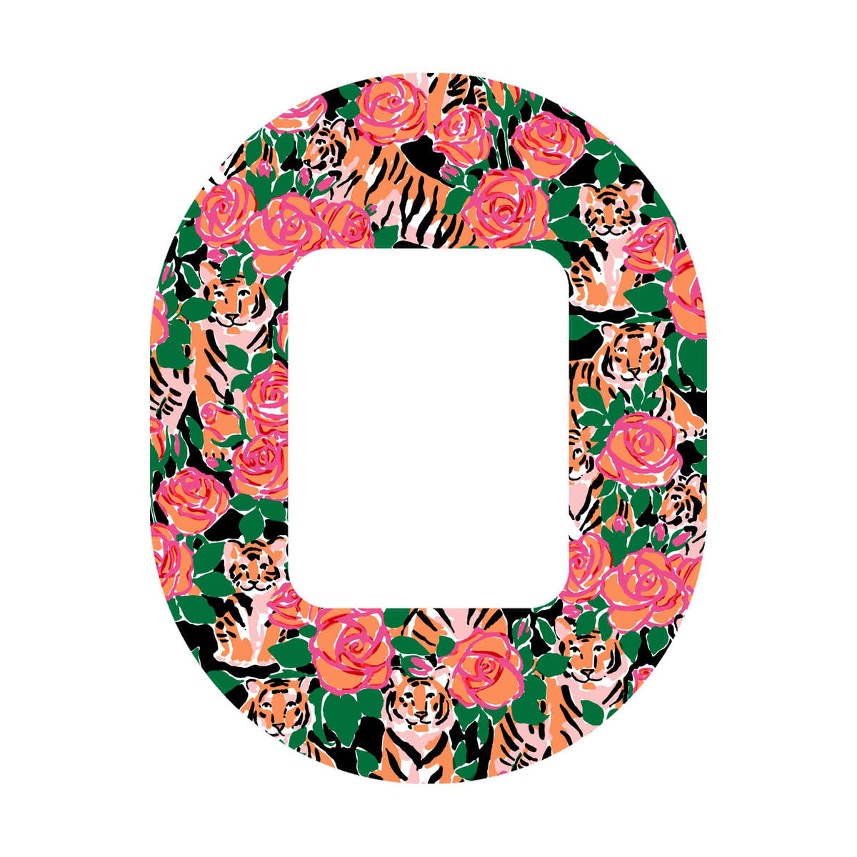 Rosey Tigers Tandem Mobi Patch Tape - Pump Peelz