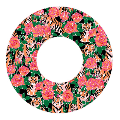 Rosey Tigers Freestyle Libre 2 Patch Tape - Pump Peelz