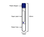 Royal Blue Top (EDTA 10.8mg)13x100mm, 6mL, PET