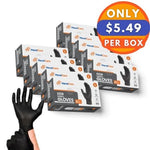 HandCare Black Vinyl Gloves - Powder Free (3 Mil), 1,000 Gloves - BOGO 20% OFF