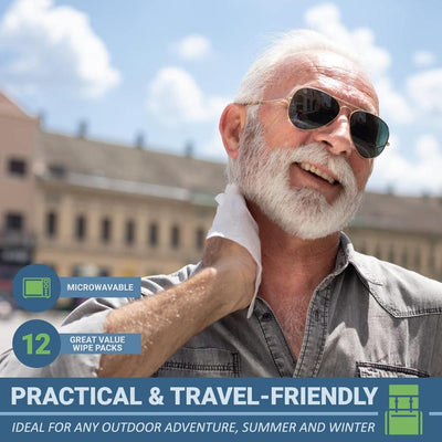 MedPride 8"x8" Bathing Wipes, 8 Counts / 12 box/ 2 box/case, 192 counts