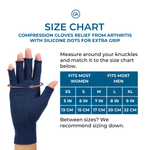 Compression Gloves: Relief From Arthritis - Extra Grip