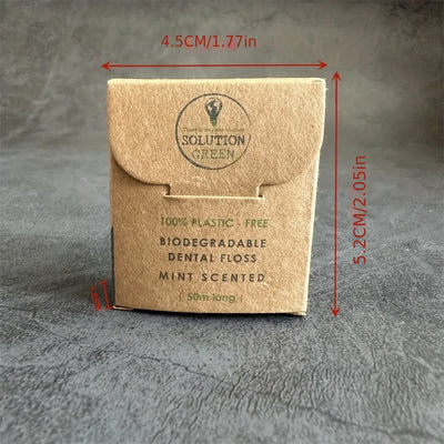 50 Meters Biodegradable Mint Dental Floss