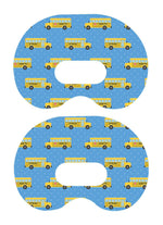 School Bus Medtronic Guardian Connect Patch Tape - Pump Peelz