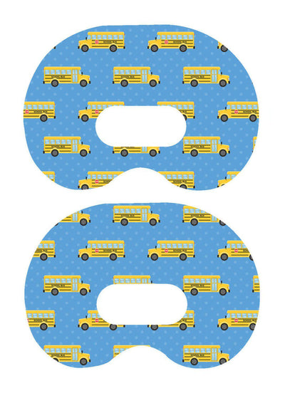 School Bus Medtronic Guardian Connect Patch Tape - Pump Peelz