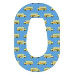 School Bus Dexcom G6 Patch Tape - Pump Peelz
