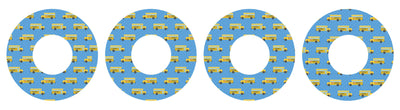 School Bus for Patch  Freestyle Libre and Universal Infusion Set Tape