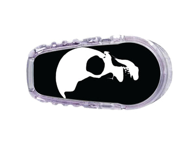 Shadow Skulls Dexcom G6 Transmitter Sticker