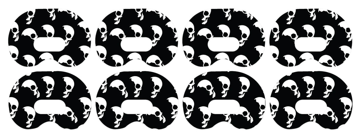 Shadow Skulls Medtronic Guardian Connect Patch Tape - Pump Peelz