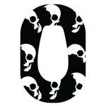 Shadow Skulls Dexcom G6 Patch Tape - Pump Peelz