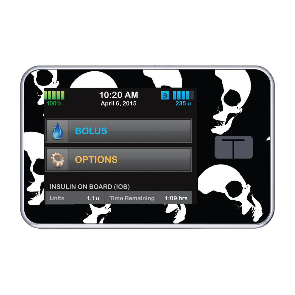 Shadow Skulls Sticker for Tandem t:slim