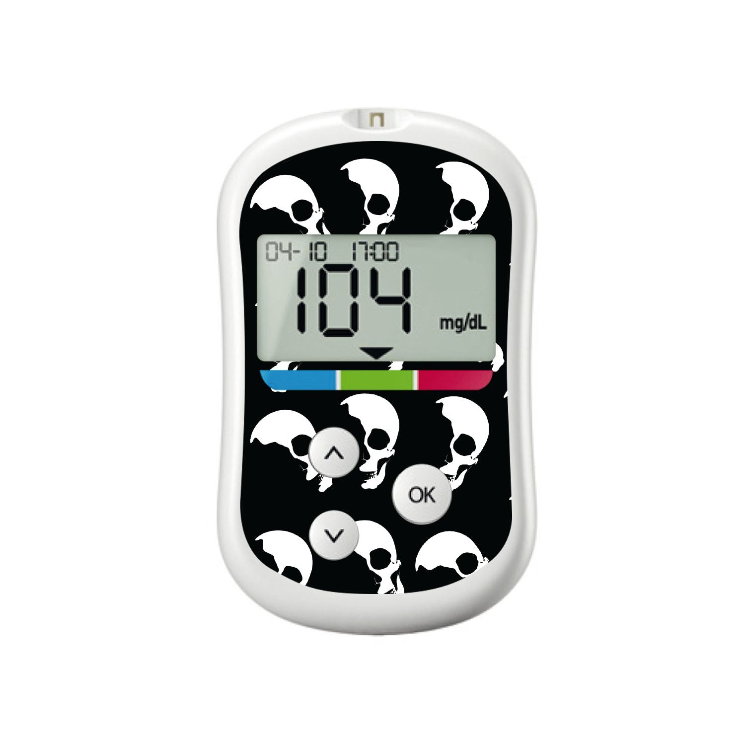 Shadow Skulls for OneTouch Verio Flex Glucometer