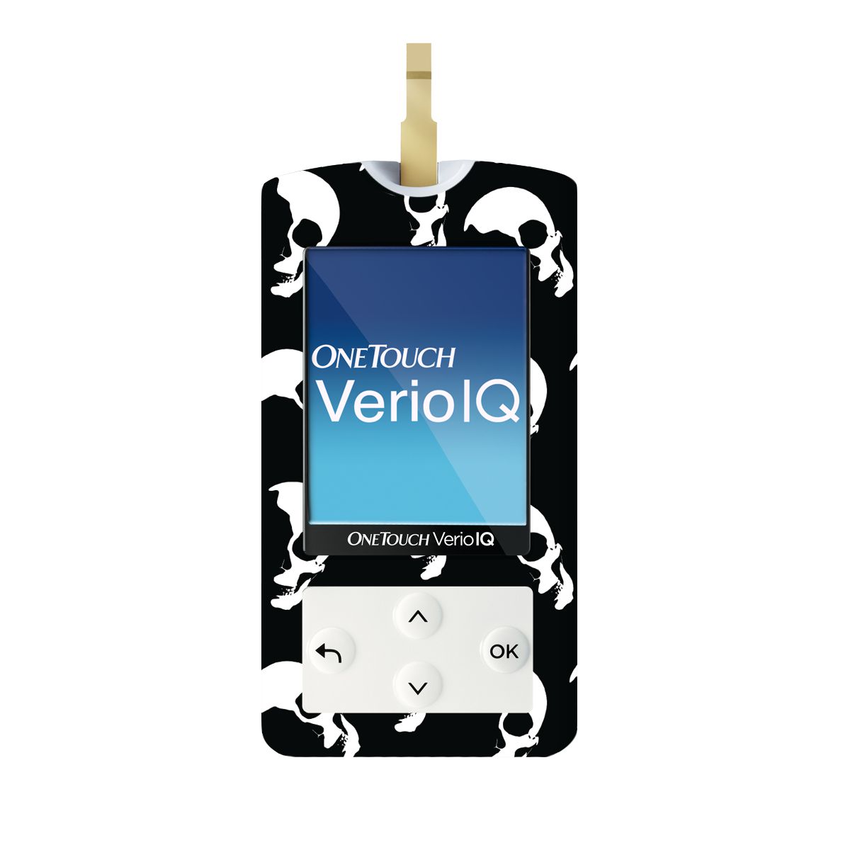 Shadow Skulls for OneTouch Verio IQ Glucometer