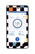 Skater Grid Sticker for Omnipod DASH® PDM – Pump Peelz