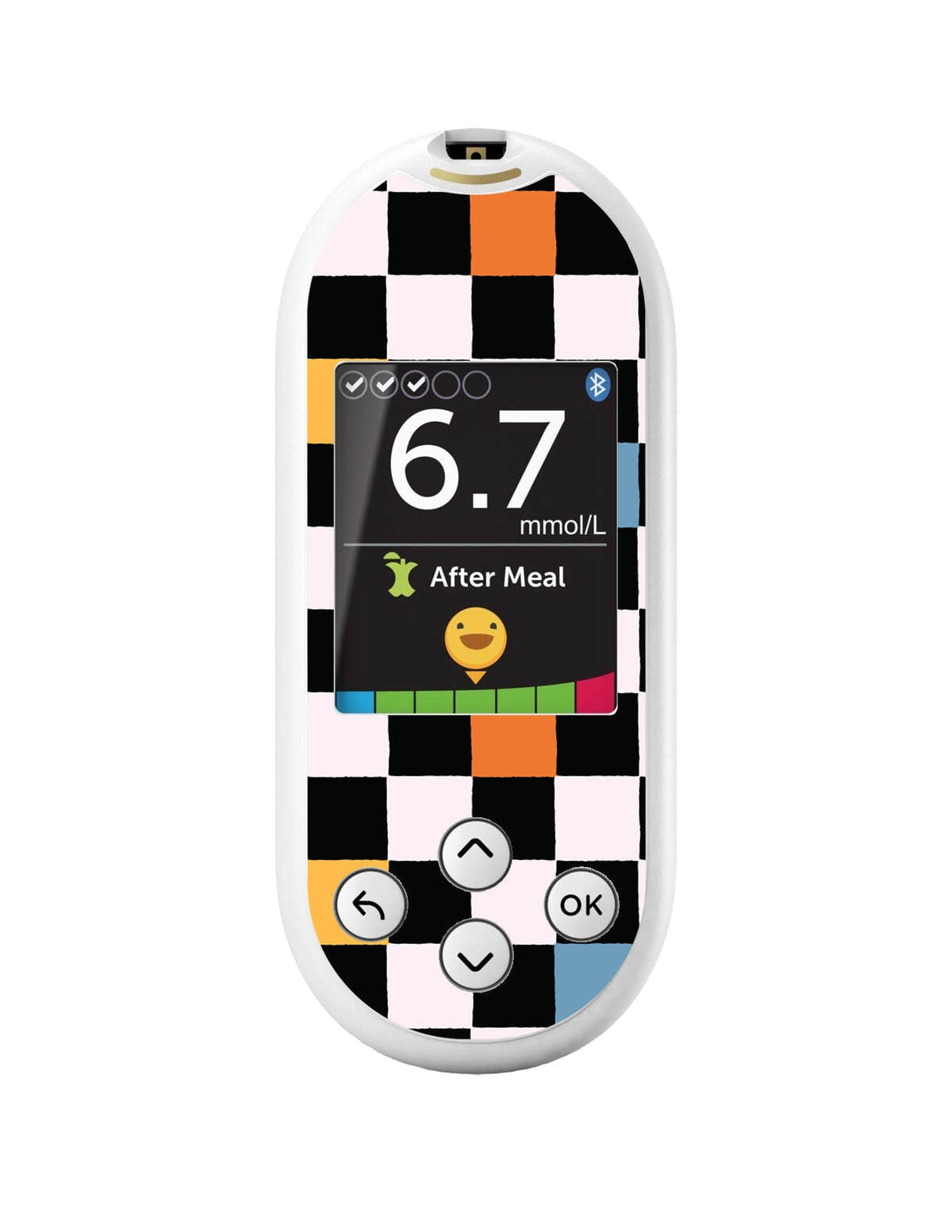 Skater Grid for OneTouch Verio Reflect Glucometer