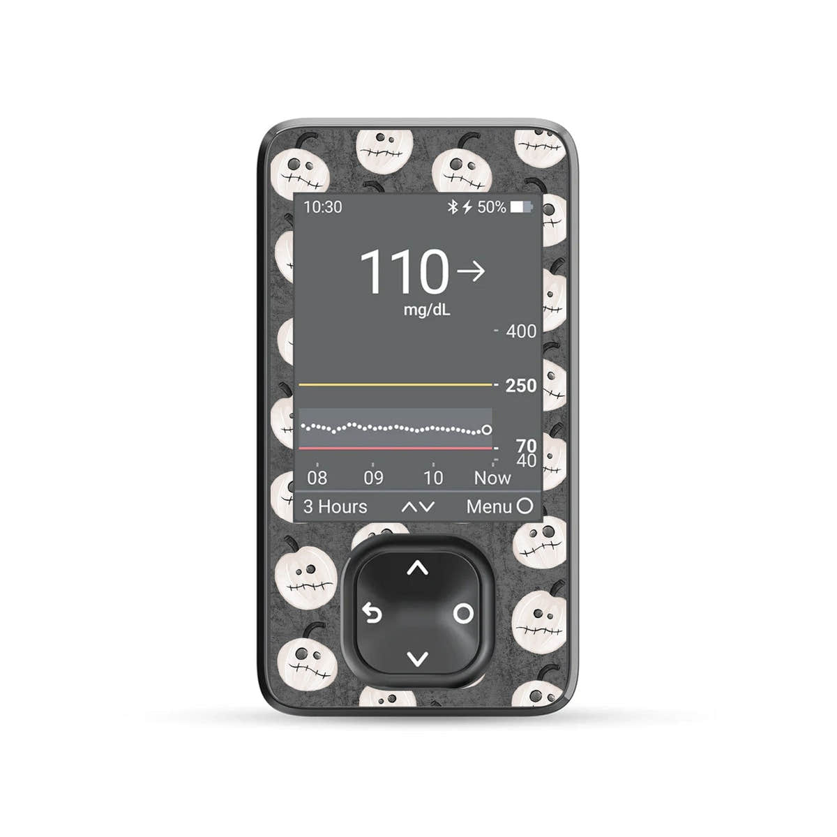 Skellingkins DEXCOM G7 and Stelo and G6 Touchscreen Receiver Sticker