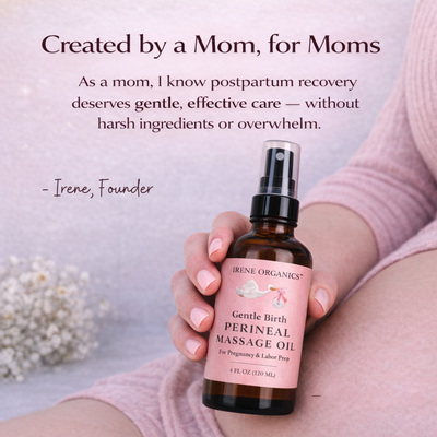 Irene Organics Postpartum Recovery Routine Essentials