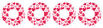 Smiley Hearts for Patch  Freestyle Libre and Universal Infusion Set Tape