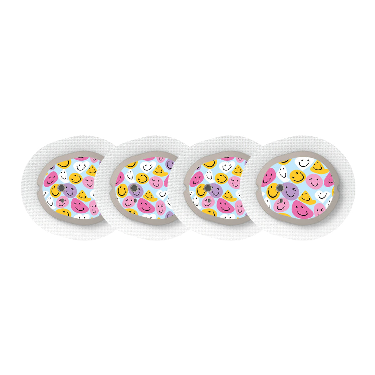 Smilies Sticker Designed for the DEXCOM G7 and Stelo Transmitter