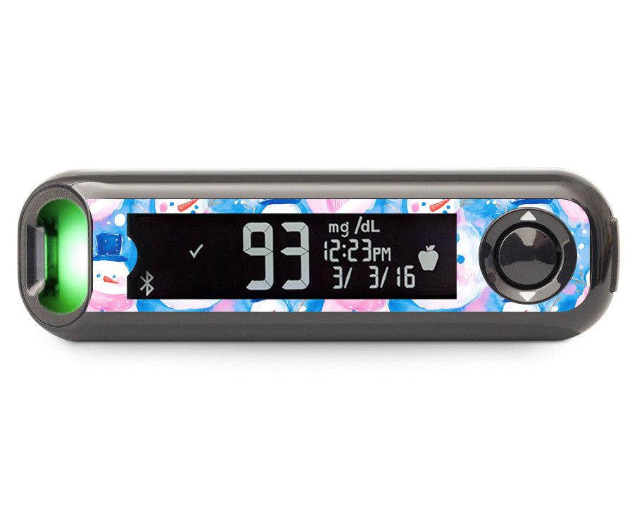 Snowman Sticker for Bayer Contour© Next One Glucometer