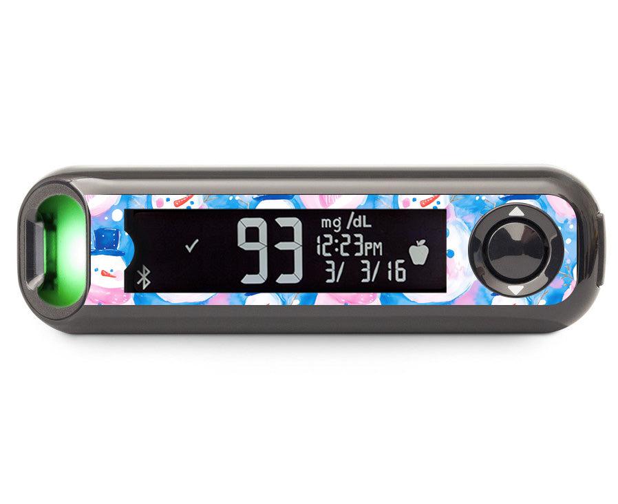 Snowman Sticker for Bayer Contour© Next One Glucometer