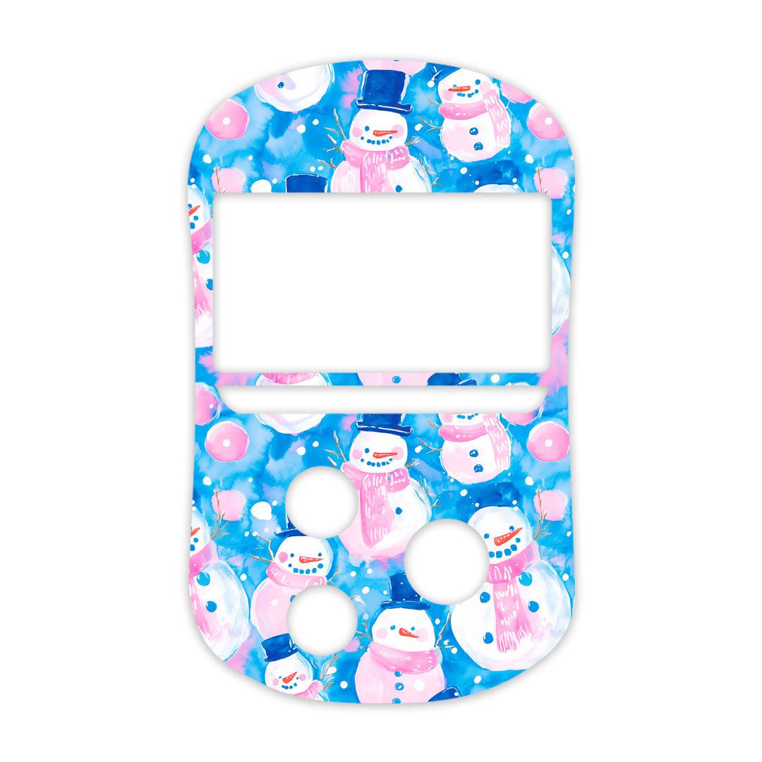 Snowman Sticker for OneTouch Verio Flex Glucometer