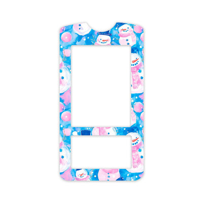 Snowman Sticker for OneTouch Verio IQ Glucometer