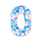 Snowman Dexcom G6 Patch Tape - Pump Peelz