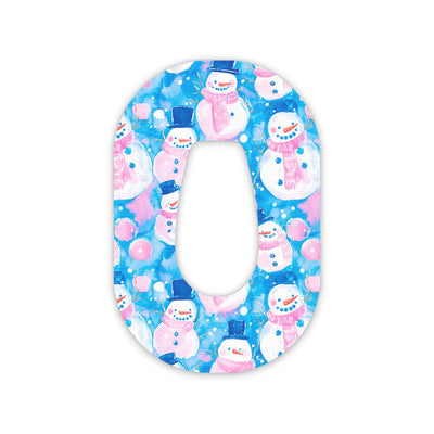 Snowman Dexcom G6 Patch Tape - Pump Peelz