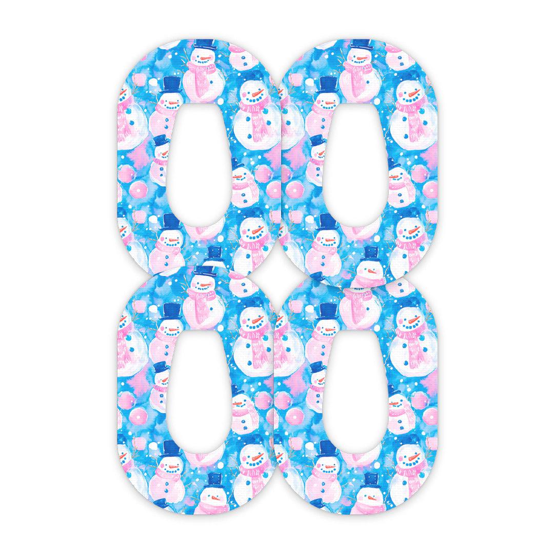 Snowman Dexcom G6 Patch Tape - Pump Peelz